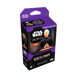 Deck de Démarrage Chancelor Palpatine - Star Wars: Unlimited Secrets of Power