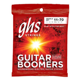 Jeu de cordes GHS Boomers Zakk Wylde pour guitare électrique - Jauge 011/070