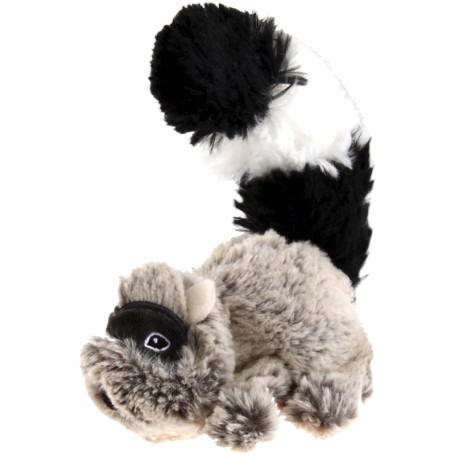 Jouet en Peluche Siffleur pour Chien et Chat - GiGwi 30 cm Noir/Gris