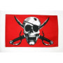 Drapeau Corsaire Crimson Pirate 150x90 cm - AZ FLAG