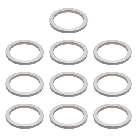 Lot de 10 Bagues de Réduction en Acier Inoxydable pour Tondeuses Stihl