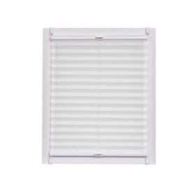 Store Plissé Sunlines Blanc 140 x 150 cm - Élégance et Protection Solaire