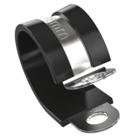 Lot de 5 Colliers de Serrage Lumonic 18mm avec Garniture en Caoutchouc