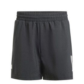 Short de Tennis Junior Adidas 3-Stripes Noir 7-8 Ans