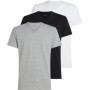 Lot de 3 T-Shirts Calvin Klein pour Homme - Col en V, Multicolore