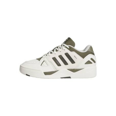 Chaussures de Basket-Ball Midcity Low pour Homme - adidas Originals Off White/Olive