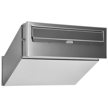 Boîte aux Lettres Encastrable Miratic 2 Portes en Inox