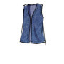 Patron de gilets non doublés McCall's M8050A pour femme - 2 longueurs disponibles