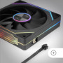 Kit de Ventilateurs ARGB Mars Gaming MF-LINKFINITY - 3x 120mm avec Éclairage Infinity Mirror