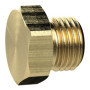 Vis de fermeture hexagonale G 3/4 en laiton - Pression max 25 bars