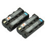 Pack de 2 Batteries Li-ion DSTE pour Sony NP-F550 et Compatibles