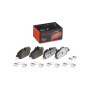 Plaquettes de Frein Avant Brembo Xtra P 06 034X pour Conduite Sportive