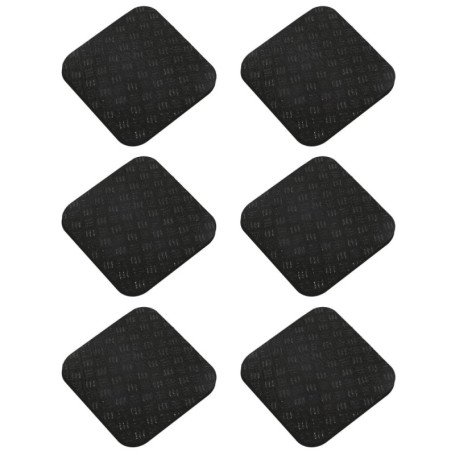 Lot de 6 Coussinets Antidérapants en Silicone pour Tapis de Sport