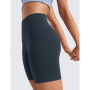 Shorts de Yoga ButterLuxe Femme - Taille Haute True Navy