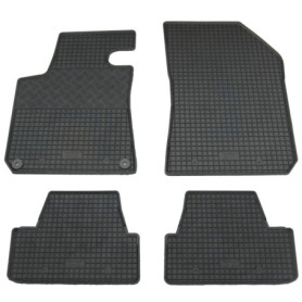 Tapis de Sol en Caoutchouc Noir pour Peugeot 308 II - Ensemble de 4 Pièces