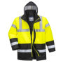 Parka Bicolore de Sécurité Portwest Jaune et Noir - Taille XL