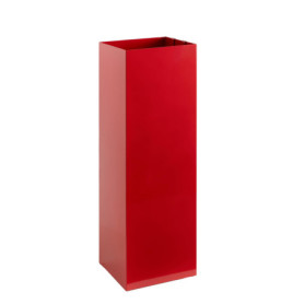 Porte-parapluie design moderne en métal rouge - Neustein