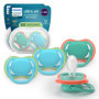 Philips Avent Sucettes Ultra Air - Tétines Orthodontiques Écologiques pour Bébés 6-18 Mois
