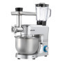 VEVOR Robot Pâtissier 6 L avec Hachoir et Blender 1,5 L - 1500 W