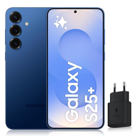 Samsung Galaxy S25+ - Smartphone Android 5G Déverrouillé 256 Go Bleu Nuit