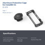 Cage de Protection SMALLRIG pour Insta360 X4 en Aluminium avec Couvercle en Silicone