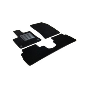 Tapis de Sol Sur Mesure en Velours pour Peugeot Rifter e-Rifter 2018+ - Noir