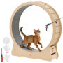 Roue d'Exercice pour Chat VEVOR 120 cm - Tapis Roulant Silencieux et Stable