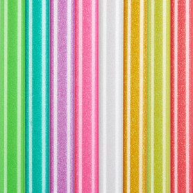 Blueshyhall Films Pailletés Lumineux pour Vinyle Thermocollant - 8 Couleurs Éclatantes