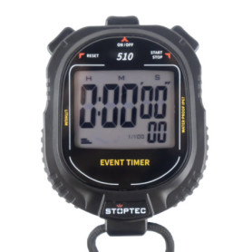 Chronomètre Stoptec 510 avec Grand Écran et Mécanisme Précis