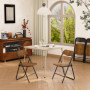 Table de Salle à Manger Rectangulaire Pliable - Design Moderne et Pratique