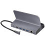 Station d'accueil USB 3.2 Gen1 6 ports avec PowerDelivery 100W - Aluminium