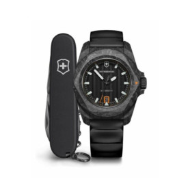 Montre Victorinox INOX Automatique pour Homme avec Bracelet en Caoutchouc