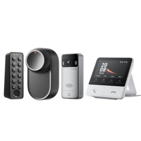 Serrure Intelligente SwitchBot Ultra avec Sonnette Vidéo et Déverrouillage par Empreinte Digitale