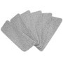 Lot de 6 Tampons Microfibre pour Balai Vaporisateur QWORK - 41x13cm