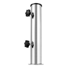 Pied de Parasol en Acier Inoxydable QWORK pour Granit