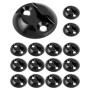 QWORK Plaques d'Arrimage Flexibles pour Sécuriser Charges - 15 Pièces