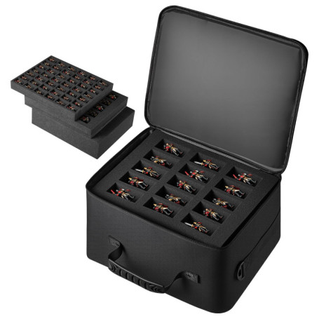 Sac de Rangement VEVOR pour Figurines Miniatures - 57 Emplacements, Grande Capacité