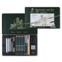 Coffret de Dessin Professionnel 27 Pièces - Kit Complet pour Artistes