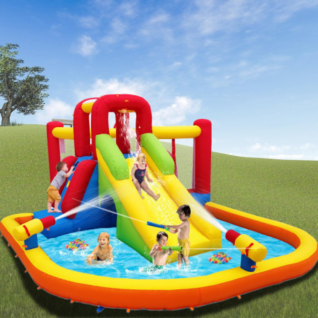 Château Gonflable Ballsea avec Souffleur - Idéal pour Anniversaires et Fêtes