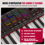 Akai Professional MPK Mini IV Clavier MIDI USB-C pour Débutants et Producteurs - Pads de Batterie MPC, Molettes Pitch et Mod, Lo