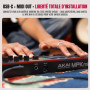 Akai Professional MPK Mini IV Clavier MIDI USB-C pour Débutants et Producteurs - Pads de Batterie MPC, Molettes Pitch et Mod, Lo