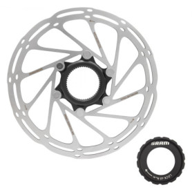 Disque Rotor SRAM Centerline 160 mm - Argent et Noir