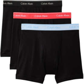 Pack de 3 Boxers Calvin Klein pour Homme - Rose et Noir