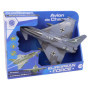 Avion de Chasse Militaire à Friction - Jouet Enfant - European Force