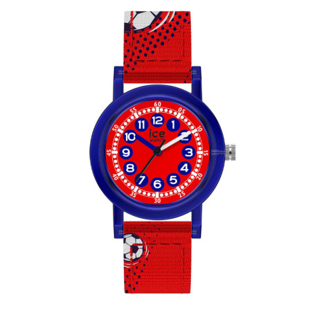 Montre ICE-WATCH Ice Learning Rouge Football pour Enfant