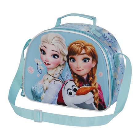 Sac à Goûter 3D La Reine des Neiges 2 - Turquoise