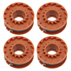 Lot de 4 bobines de fil LT Easiyl pour débroussailleuse Titan 18 V