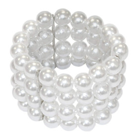 Bracelet de Perles Glamour Blanc - W WIDMANN MILANO