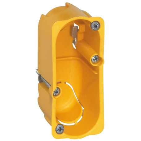 Boîte à Encastrer Jaune Batibox Legrand pour Cloisons Sèches - Lot de 20