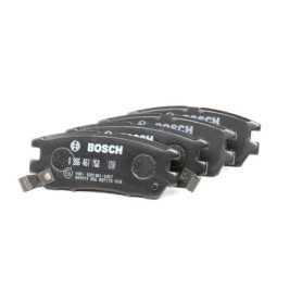Plaquettes de Frein Arrière Bosch BP616 - Jeu de 4 - Silencieuses et Durables